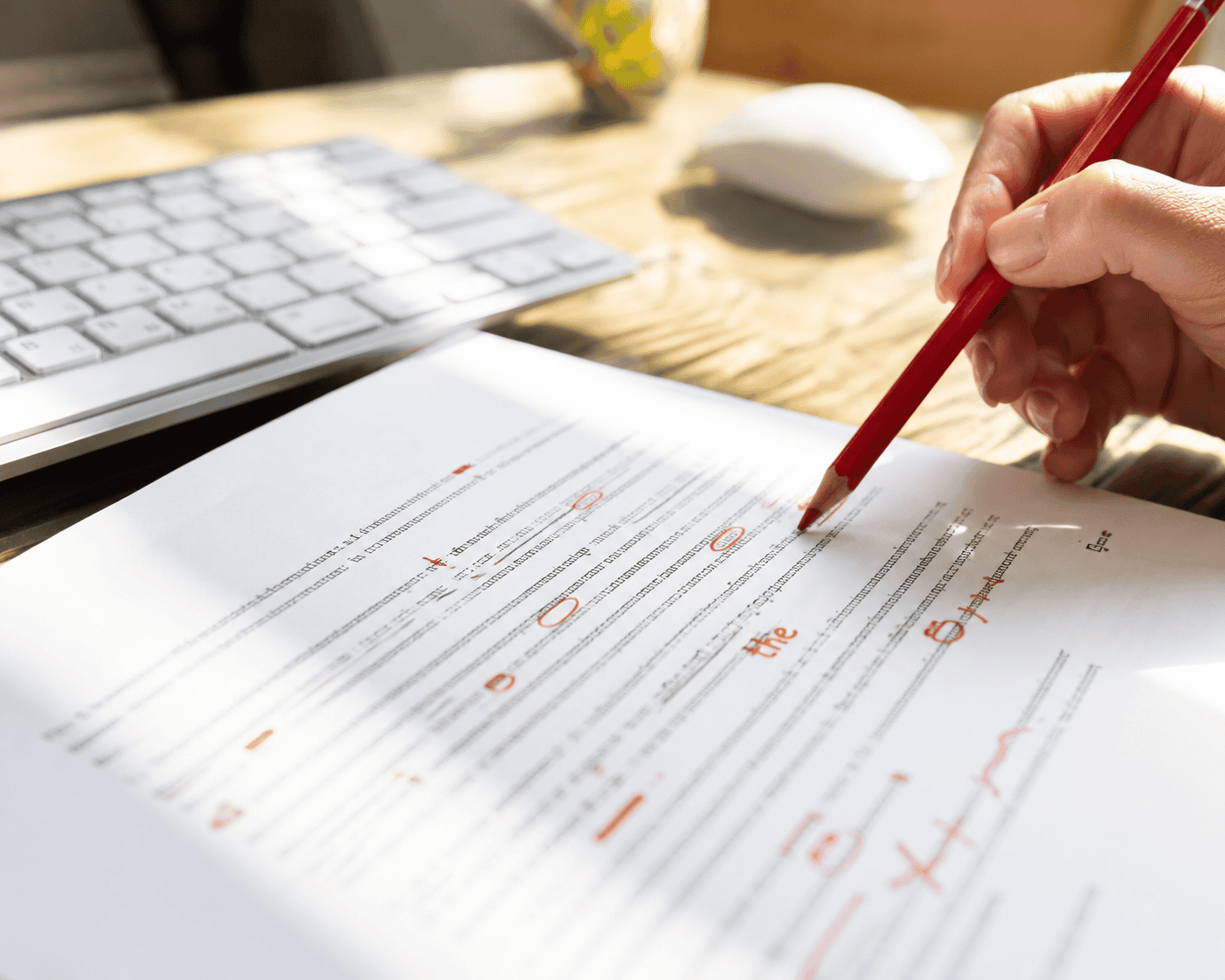 Professional manuscript editing
