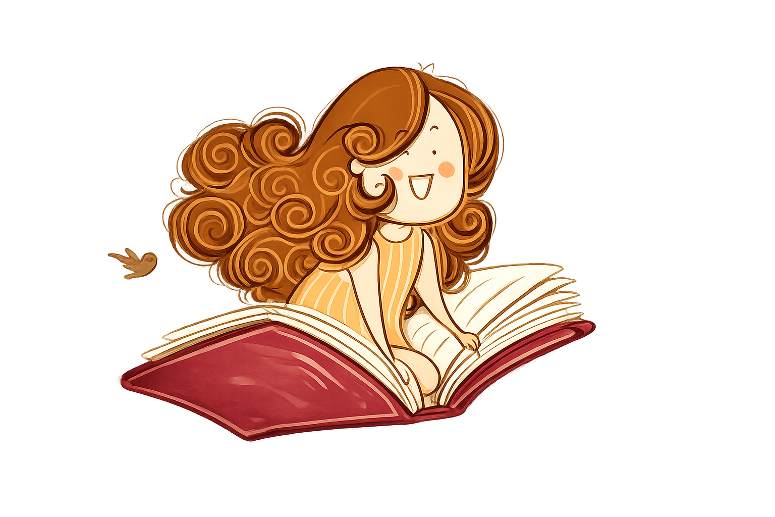 Memoir writing illustration