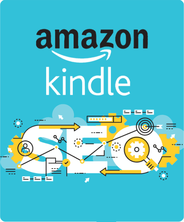 Amazon Kindle marketing illustration