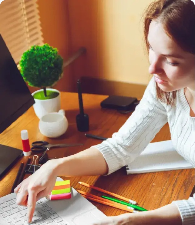Author website design process
