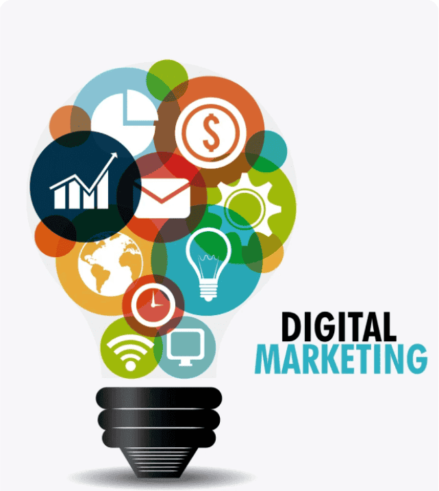 Digital marketing illustration